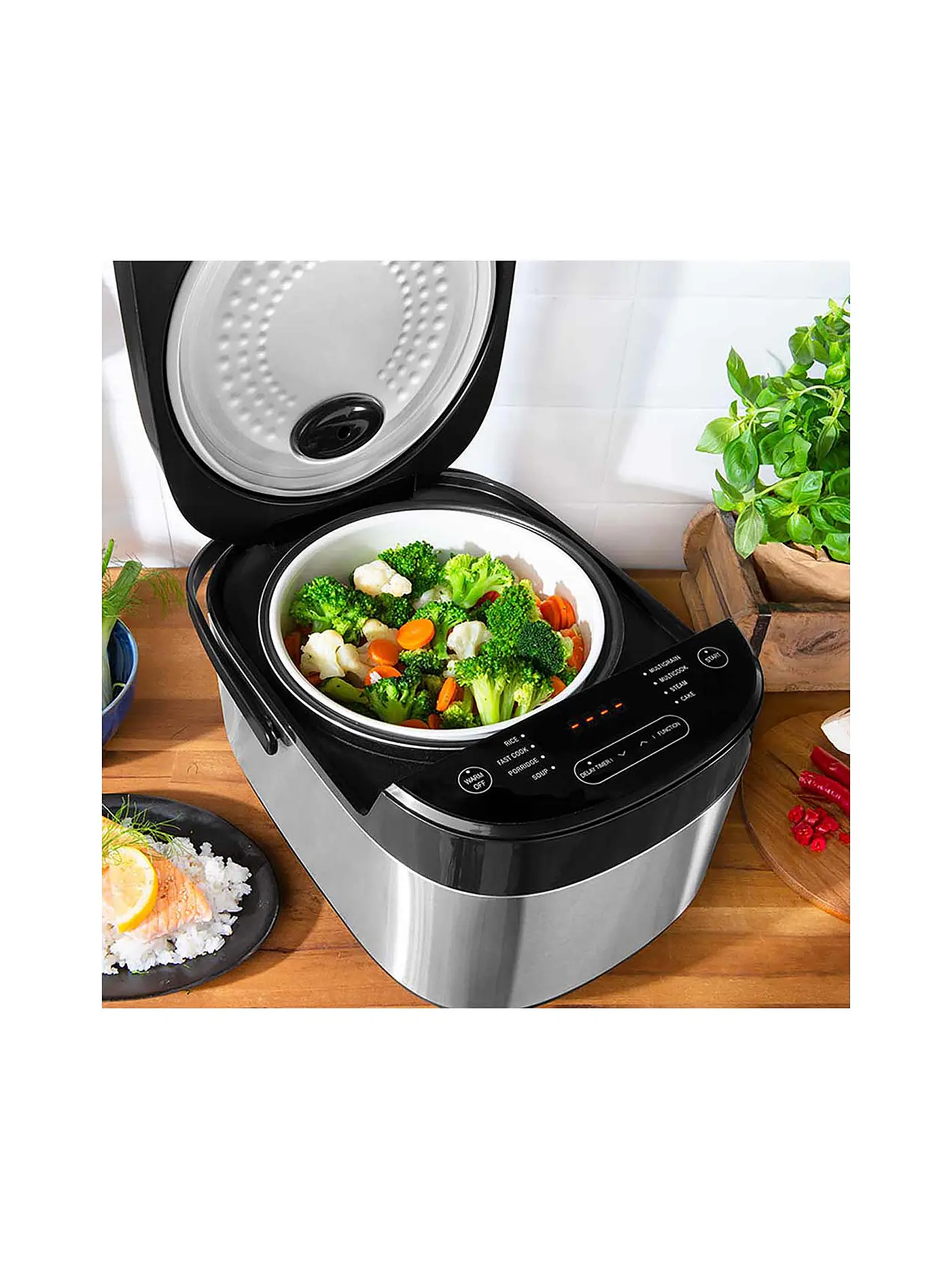 GASTROBACK | Design Multicook Pro 8 in 1 Edelstahl/Schwarz 42527 | 